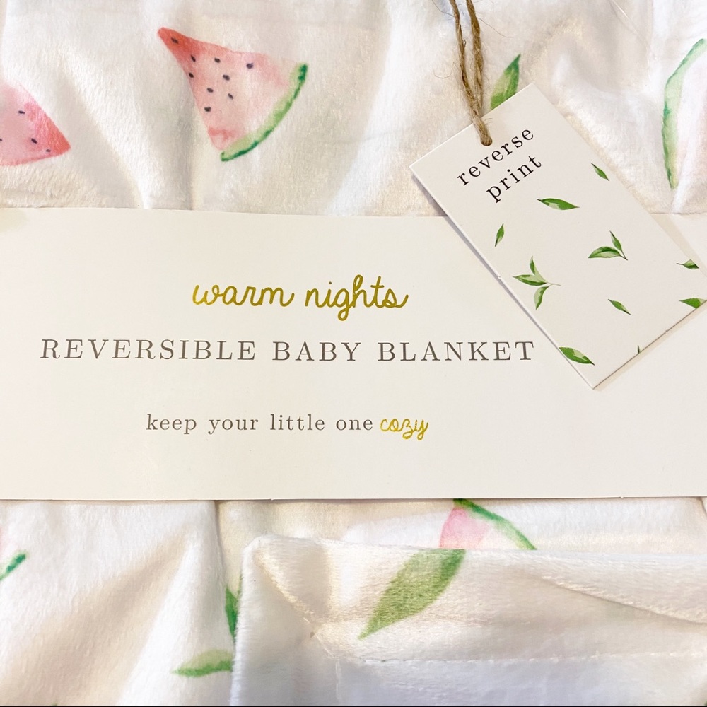 Warm Nights Reversible Baby Blanket - Picture 5 of 7